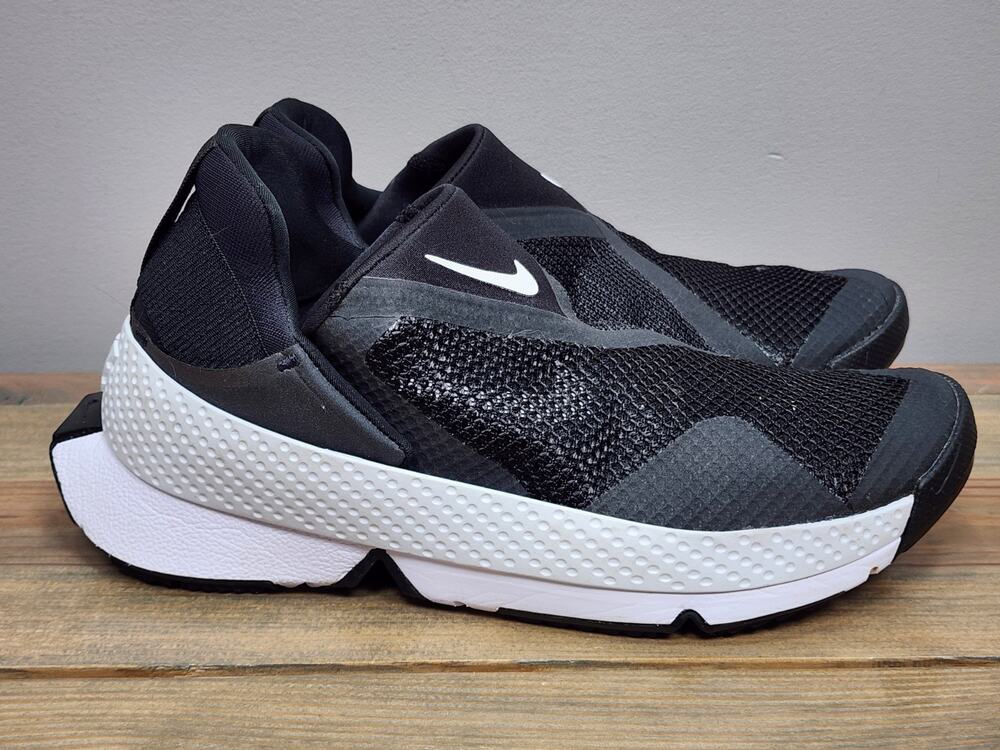 Nike Go FlyEase Black White Men's Size US 7 Slip-on Trainers DR5540-002